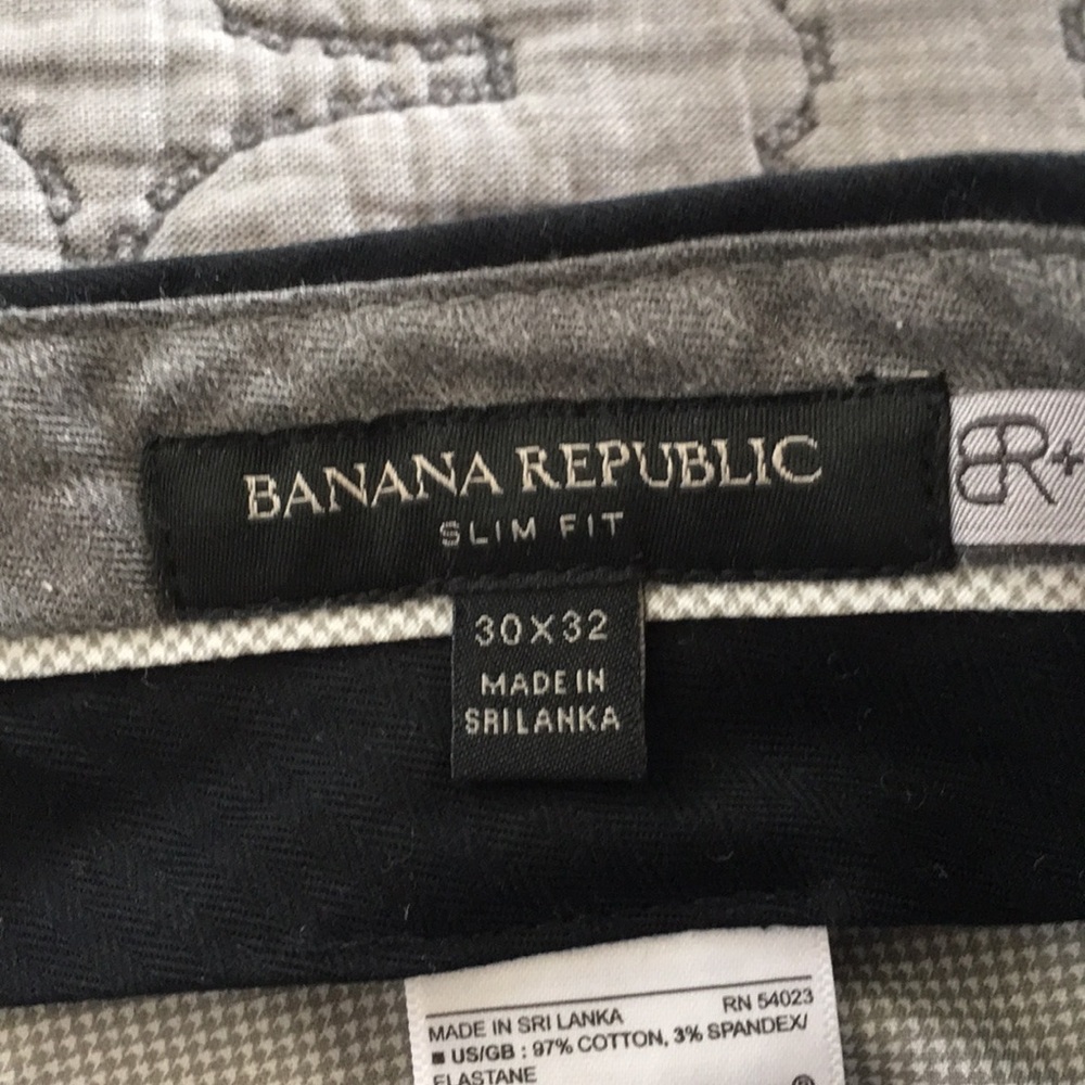 Men’s dress pants. Banana Republic.